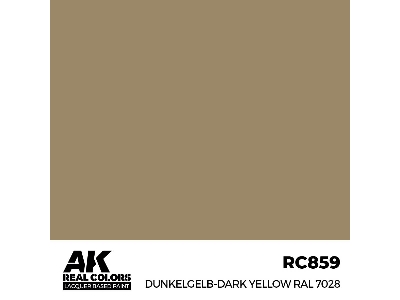 Rc859 Dunkelgelb-dark Yellow Ral 7028 - zdjęcie 1