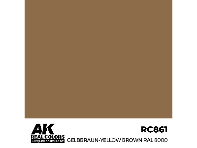 Rc861 Gelbbraun-yellow Brown Ral 8000 - zdjęcie 1