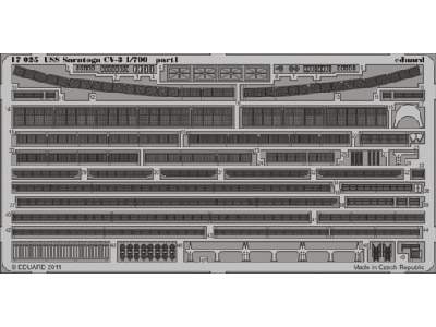  USS Saratoga CV-3 1/700 - Trumpeter - blaszki - zdjęcie 1