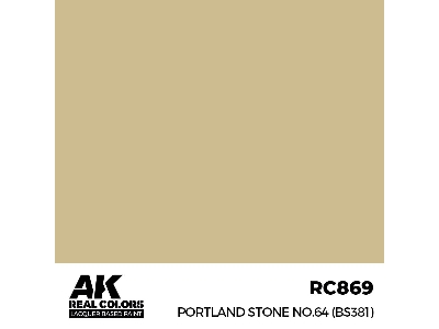 Rc869 Portland Stone No.64 (Bs381) - zdjęcie 1