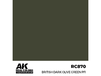 Rc870 British Dark Olive Green Pfi - zdjęcie 1