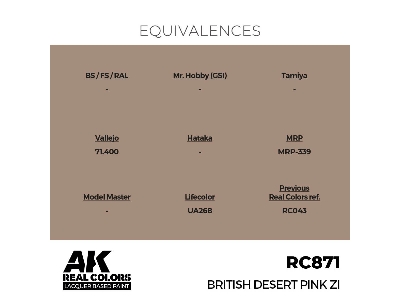 Rc871 Bristish Desert Pink Zi - zdjęcie 3