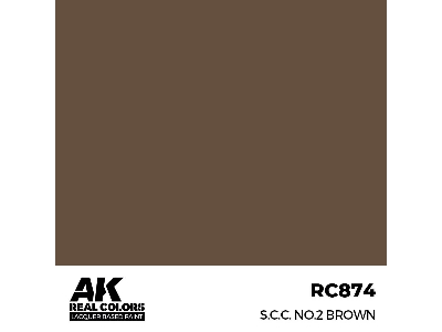 Rc874 S.C.C. No.2 Brown - zdjęcie 1