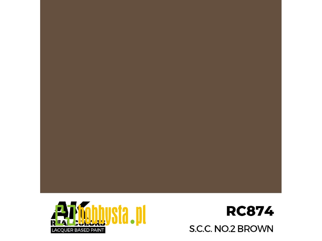 Rc874 S.C.C. No.2 Brown - zdjęcie 1 Rc874 S.C.C. No.2 Brown - zdjęcie 1
