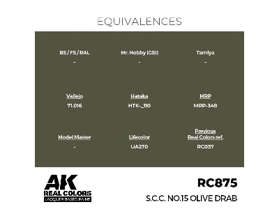 Rc875 S.C.C. No.15 Olive Drab - zdjęcie 3