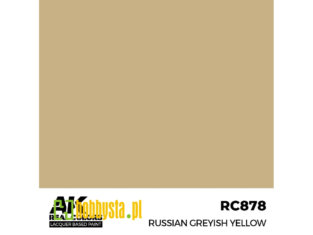 Rc878 Russian Greyish Yellow - zdjęcie 1 Rc878 Russian Greyish Yellow - zdjęcie 1