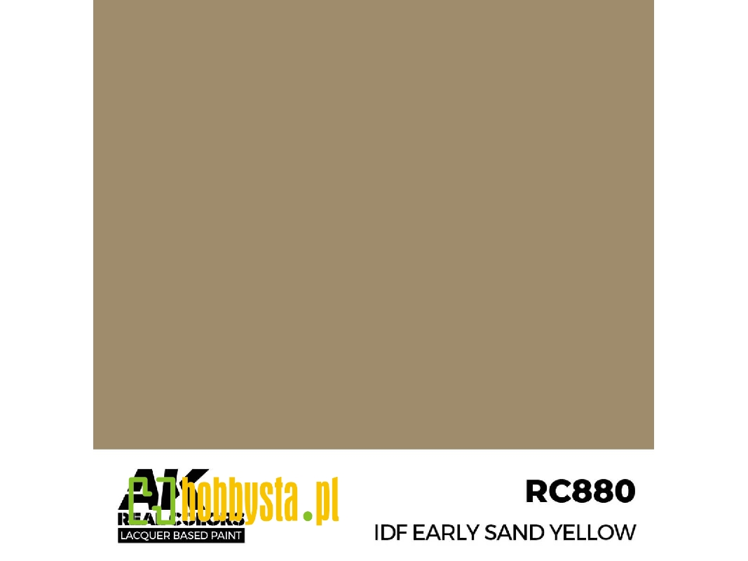 Rc880 Idf Early Sand Yellow - zdjęcie 1 Rc880 Idf Early Sand Yellow - zdjęcie 1