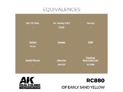 Rc880 Idf Early Sand Yellow - zdjęcie 3
