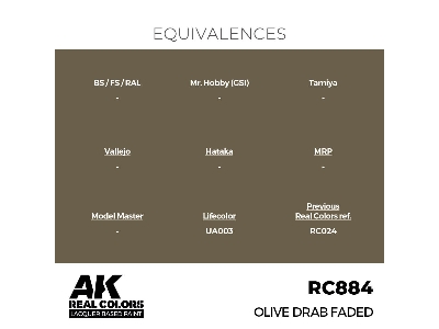 Rc884 Olive Drab Faded - zdjęcie 3