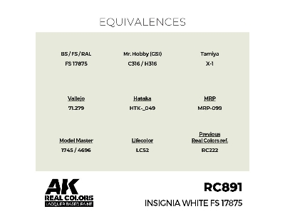 Rc891 Insignia White Fs 17875 - zdjęcie 3