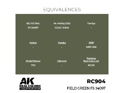 Rc904 Field Green Fs 34097 - zdjęcie 3