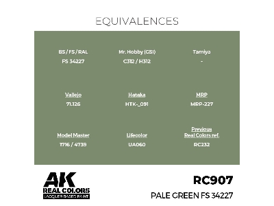Rc907 Pale Green Fs 34227 - zdjęcie 3