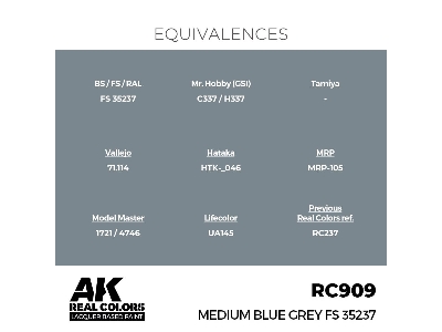 Rc909 Medium Blue Grey Fs 35237 - zdjęcie 3