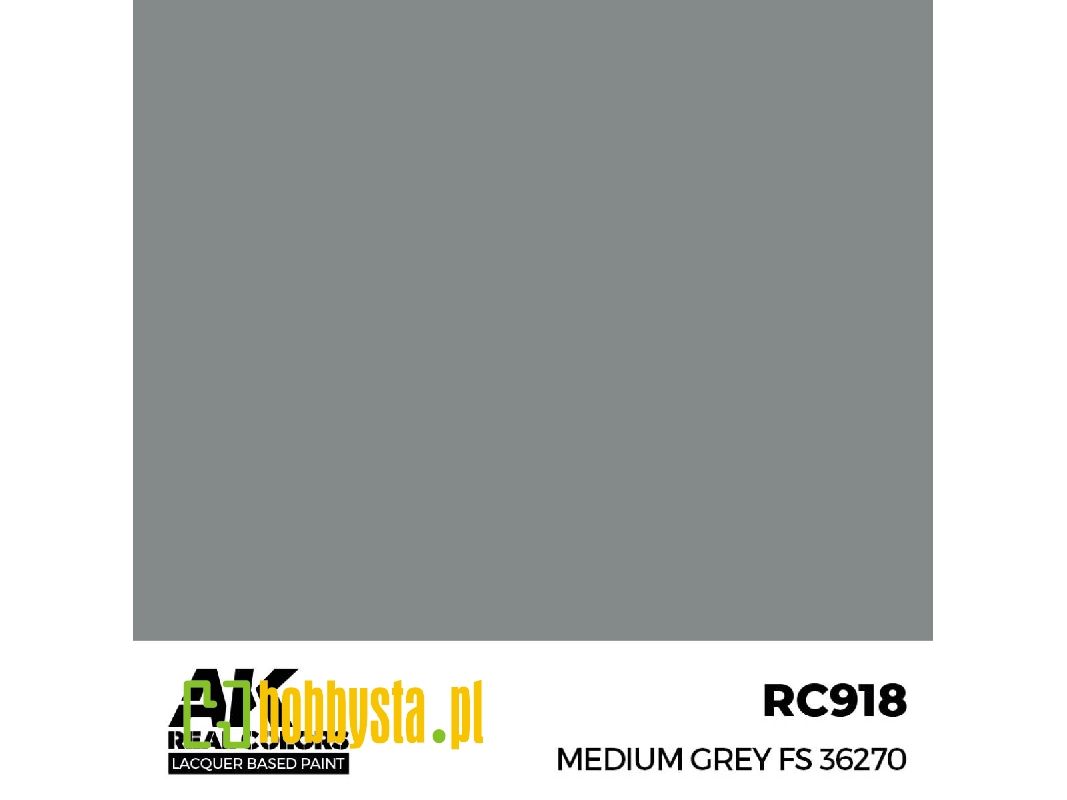 Rc918 Medium Grey Fs 36270 - zdjęcie 1 Rc918 Medium Grey Fs 36270 - zdjęcie 1