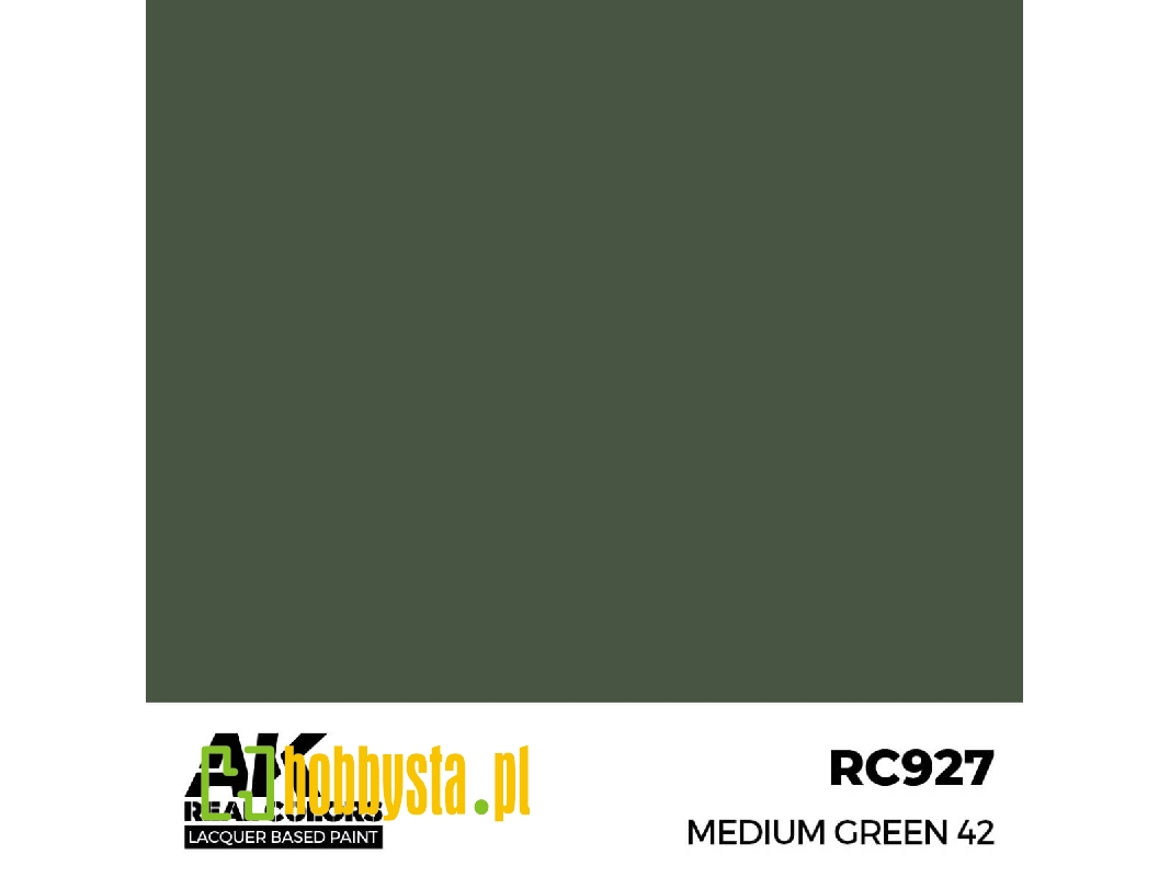 Rc927 Medium Green 42 - zdjęcie 1 Rc927 Medium Green 42 - zdjęcie 1