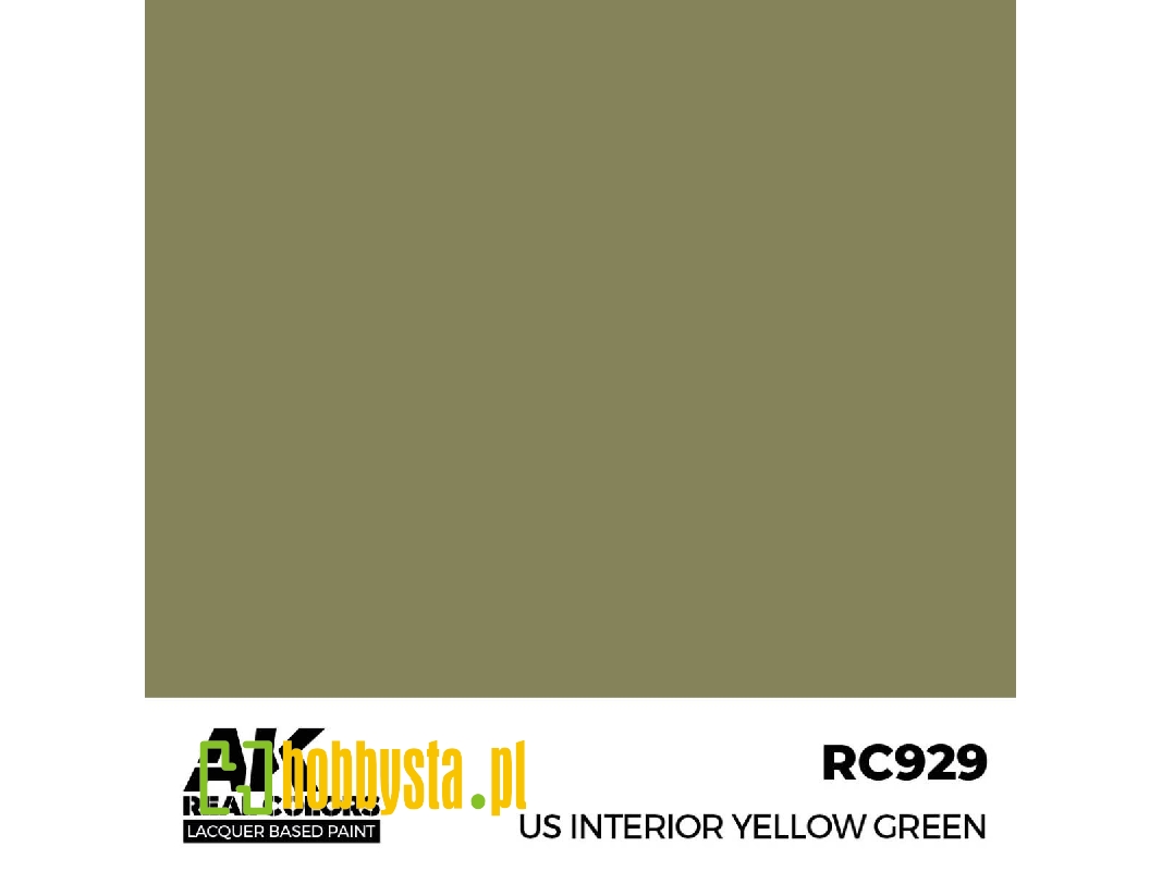 Rc929 Us Interior Yellow Green - zdjęcie 1 Rc929 Us Interior Yellow Green - zdjęcie 1