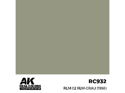 Rc932 Rlm 02 Rlm-grau (1938) - zdjęcie 1