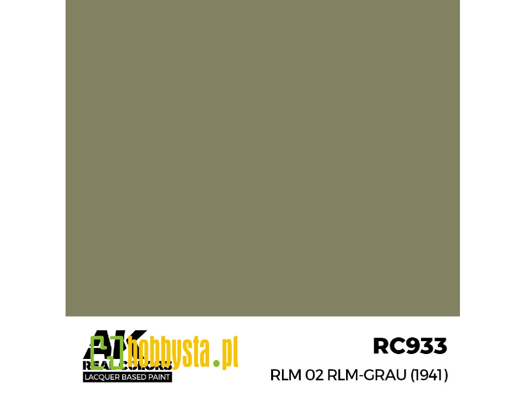 Rc933 Rlm 02 Rlm-grau (1941) - zdjęcie 1 Rc933 Rlm 02 Rlm-grau (1941) - zdjęcie 1