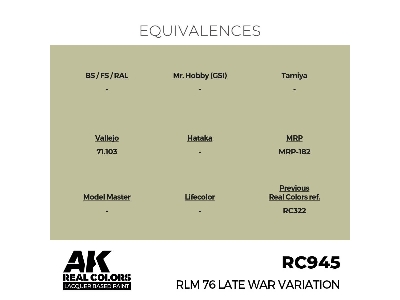 Rc945 Rlm 76 Late War Variation - zdjęcie 3