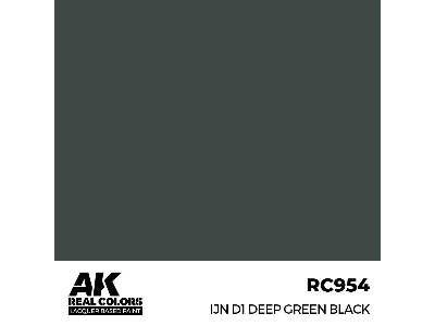 Rc954 Ijn D1 Deep Green Black - zdjęcie 1