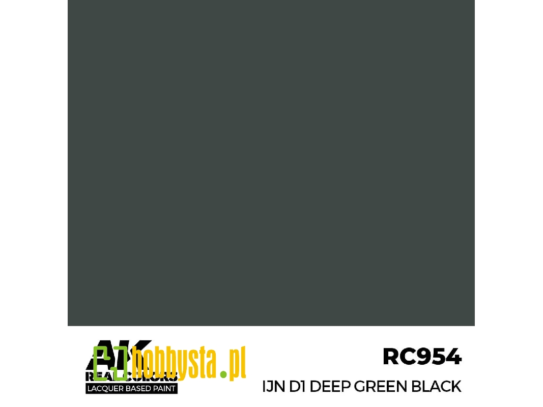 Rc954 Ijn D1 Deep Green Black - zdjęcie 1 Rc954 Ijn D1 Deep Green Black - zdjęcie 1
