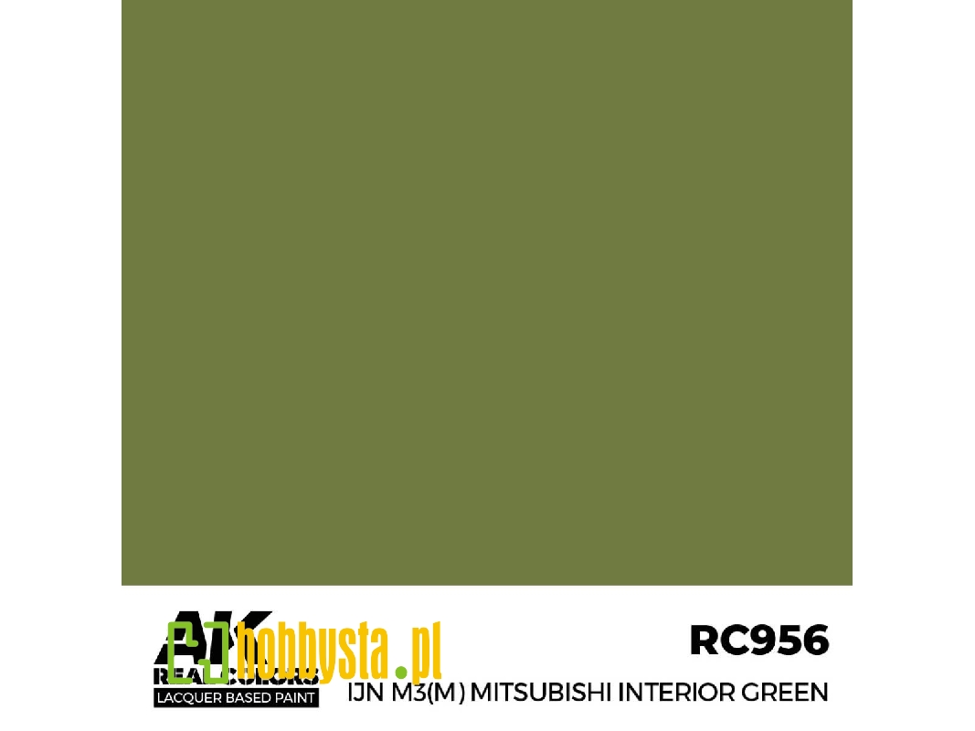 Rc956 Ijn M3(M) Mitsubishi Interior Green - zdjęcie 1 Rc956 Ijn M3(M) Mitsubishi Interior Green - zdjęcie 1