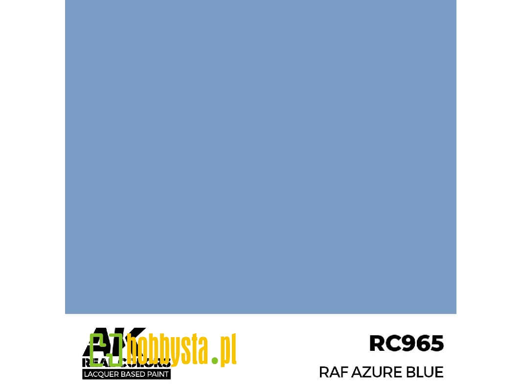 Rc965 Raf Azure Blue - zdjęcie 1 Rc965 Raf Azure Blue - zdjęcie 1
