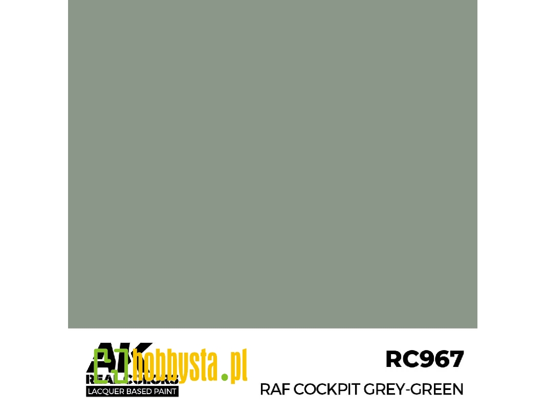 Rc967 Raf Cockpit Grey-green - zdjęcie 1 Rc967 Raf Cockpit Grey-green - zdjęcie 1