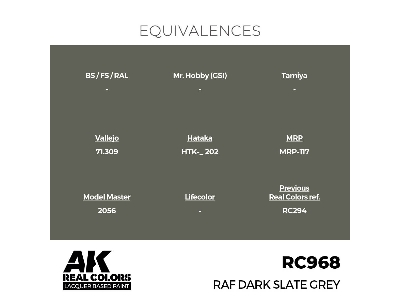 Rc968 Raf Dark Slate Grey - zdjęcie 3