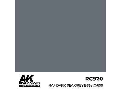 Rc970 Raf Dark Sea Grey Bs381c/638 - zdjęcie 1
