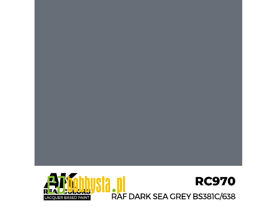 Rc970 Raf Dark Sea Grey Bs381c/638 - zdjęcie 1