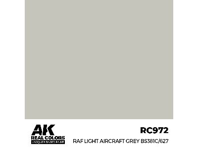 Rc972 Raf Light Aircraft Grey Bs381c/627 - zdjęcie 1
