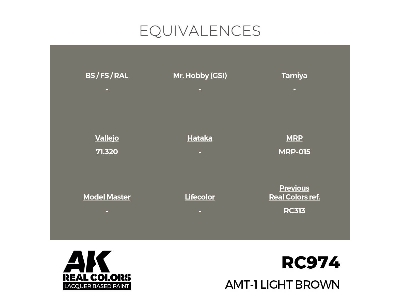 Rc974 Amt-1 Light Brown - zdjęcie 3