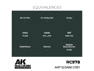 Rc978 Amt-12 Dark Grey - zdjęcie 3