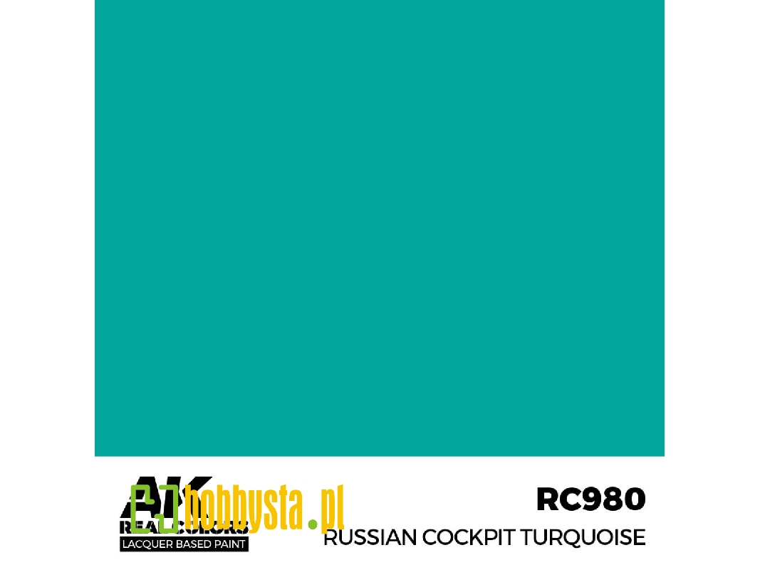Rc980 Russian Cockpit Torquoise - zdjęcie 1 Rc980 Russian Cockpit Torquoise - zdjęcie 1