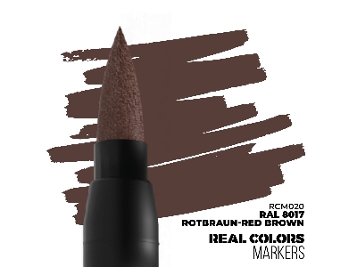 Rcm020 Rotbraun-red Brown Ral 8017 - zdjęcie 1