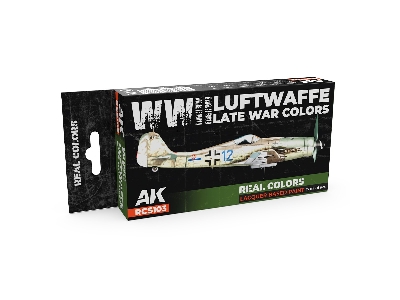 Rcs103 Luftwaffe Wwii Late War Colors Set - zdjęcie 1