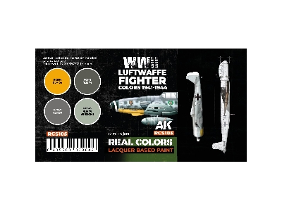 Rcs105 Luftwaffe Fighter Colors 1941-1944 Set - zdjęcie 2
