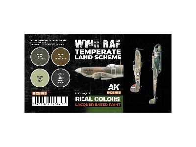 Rcs108 Raf Wwii Temperate Land Scheme Set - zdjęcie 2