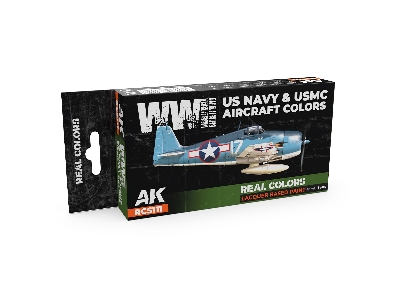 Rcs111 Us Navy & Usmc Wwii Aircraft Colors Set - zdjęcie 1