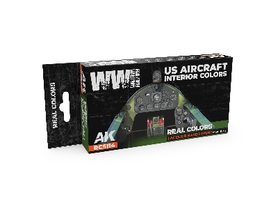 Rcs114 Us Wwii Aircraft Interior Colors Set - zdjęcie 1