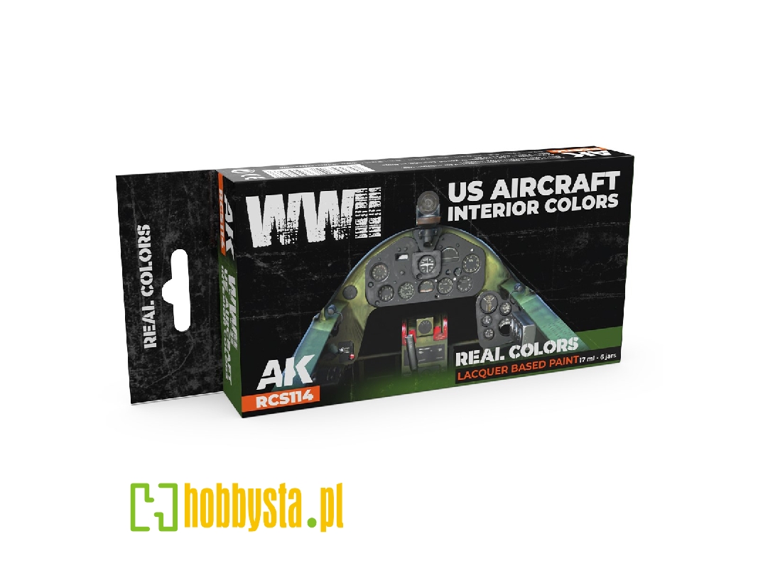 Rcs114 Us Wwii Aircraft Interior Colors Set - zdjęcie 1 Rcs114 Us Wwii Aircraft Interior Colors Set - zdjęcie 1