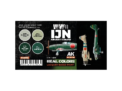 Rcs115 Ijn Wwii Aircraft Colors Set - zdjęcie 2