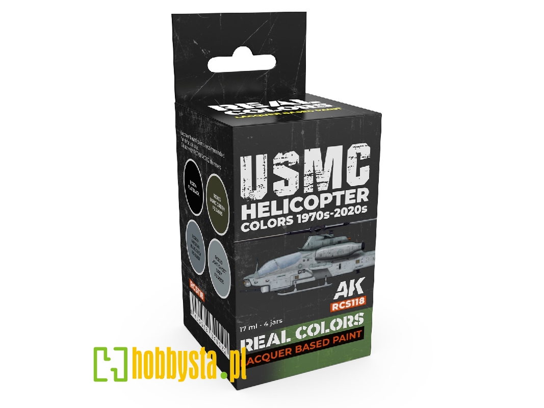 Rcs118 Usmc Helicopter Colors 1970s-2020s Set - zdjęcie 1 Rcs118 Usmc Helicopter Colors 1970s-2020s Set - zdjęcie 1