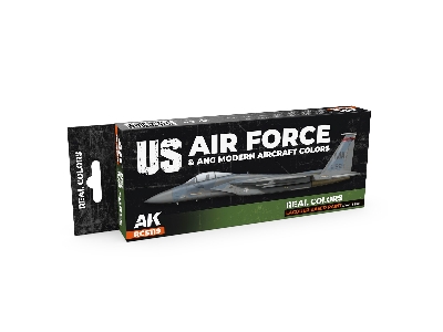 Rcs119 Us Air Force & Ang Modern Aircraft Color Set - zdjęcie 1