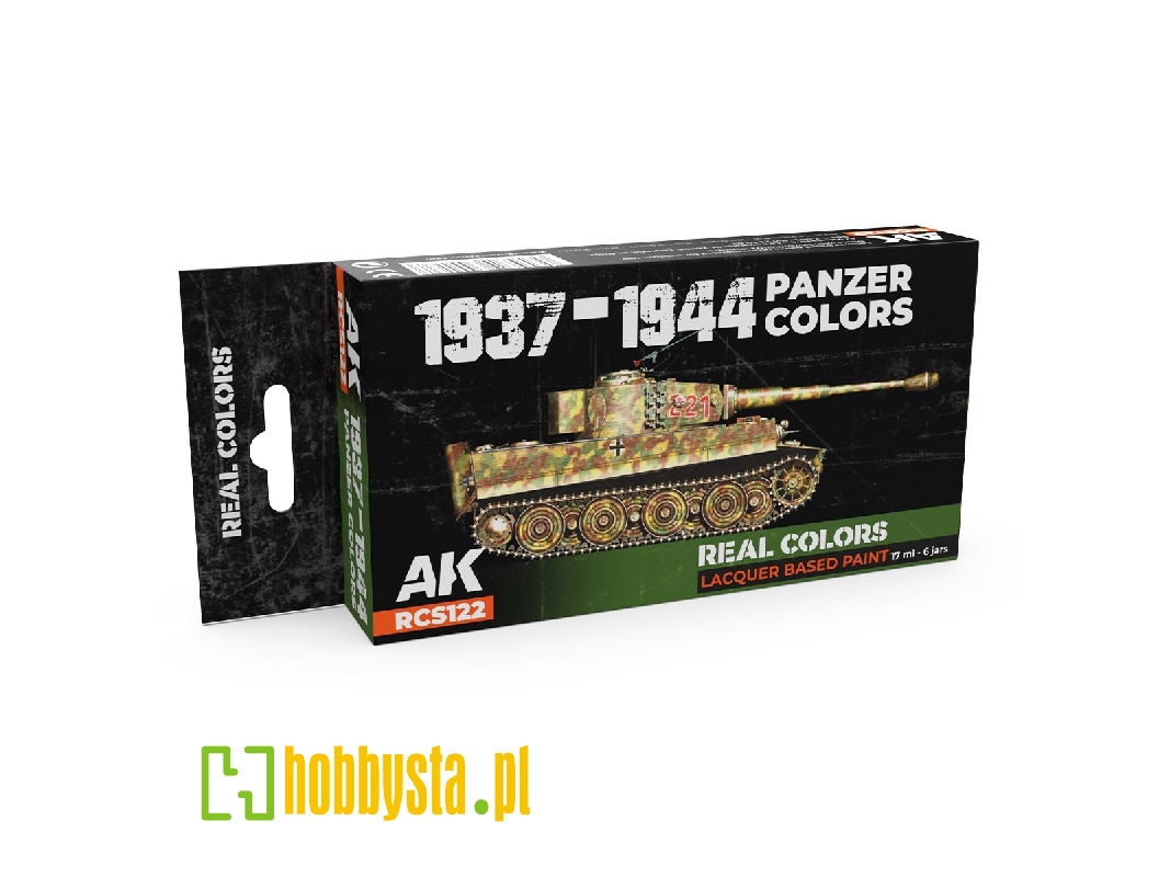 Rcs122 1937-1944 Panzer Colors Set - zdjęcie 1 Rcs122 1937-1944 Panzer Colors Set - zdjęcie 1