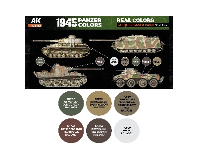 Rcs123 1945 Panzer Colors Set - zdjęcie 2