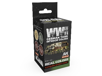 Rcs126 German Wwii Tank Interior Colors Set - zdjęcie 1