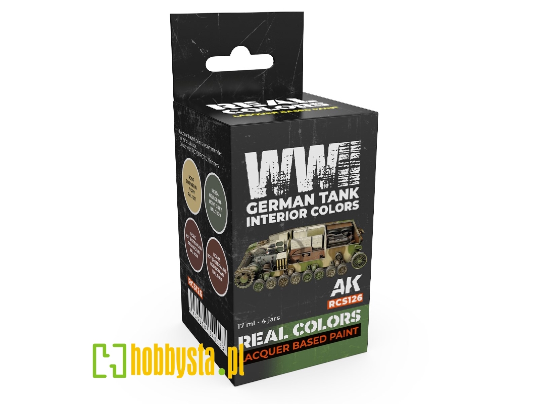 Rcs126 German Wwii Tank Interior Colors Set - zdjęcie 1