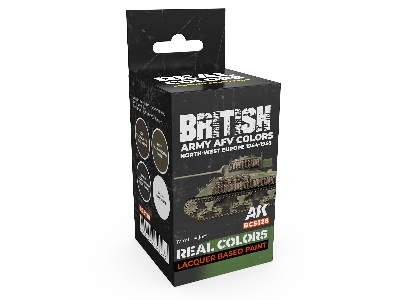 Rcs128 British Army Afv Colors Set - zdjęcie 1